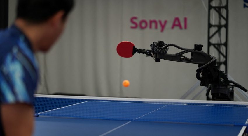 Un robot entrenado con IA ya logra ganarles a jugadores de elite de tenis de mesa