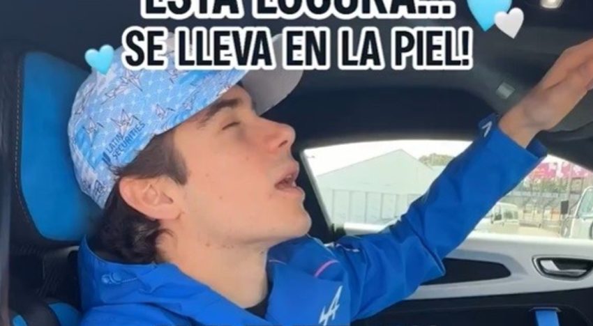 Polémica con Alpine y las Malvinas: borraron un video en que Franco Colapinto mencionaba a las islas y lo volvieron a subir sin esa parte