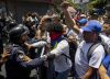 Liberaron a cuatro manifestantes detenidos durante la protesta sindical reprimida en Caracas