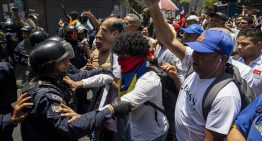 Liberaron a cuatro manifestantes detenidos durante la protesta sindical reprimida en Caracas