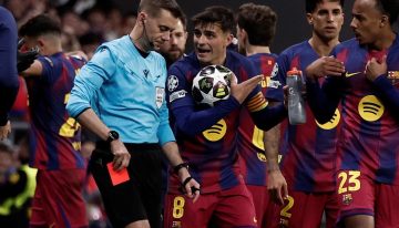 «Vergüenza»: Laporta en llamas con el arbitraje, tras la eliminación del Barcelona ante el Atlético de Simeone