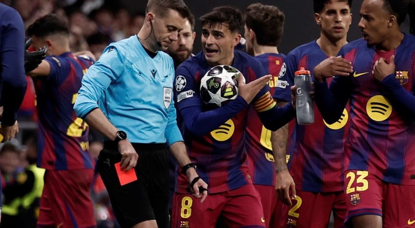 «Vergüenza»: Laporta en llamas con el arbitraje, tras la eliminación del Barcelona ante el Atlético de Simeone