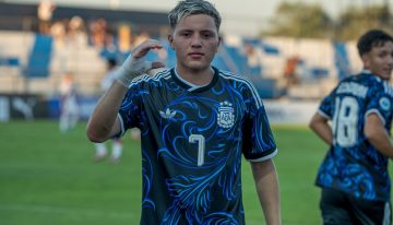Quién es Tobías Goytía, la joya de River que brilló en el debut de la Selección Argentina Sub 17 y está blindada en 100 millones de euros