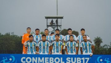 La Selección Argentina Sub 17 clasificó al Mundial de Qatar: el gol que le dio el pasaje por el empate vs Bolivia bajo un diluvio