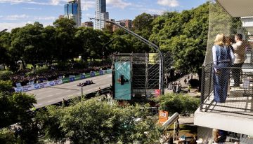 Ver a Colapinto desde un balcón de Avenida del Libertador: el día en que el barrio más paquete de Buenos Aires se convirtió en Montecarlo por un rato