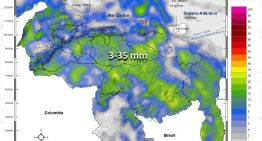 Cielo mayormente nublado y lluvias en varias regiones: así amanece Venezuela este #26Abr