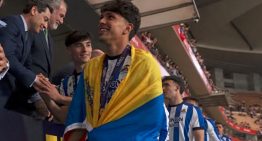 Juan Pablo Guanipa felicitó a Jon Aramburu y Yangel Herrera por ganar Copa del Rey con Real Sociedad