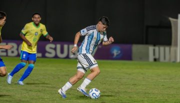 Sudamericano Sub 17: Argentina sufrió la goleada de Brasil y terminó fuera de control en un final caliente