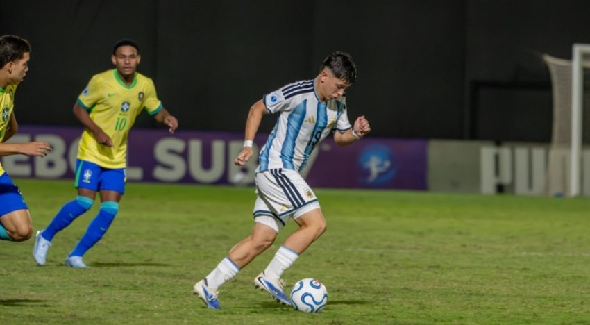 Sudamericano Sub 17: Argentina sufrió la goleada de Brasil y terminó fuera de control en un final caliente