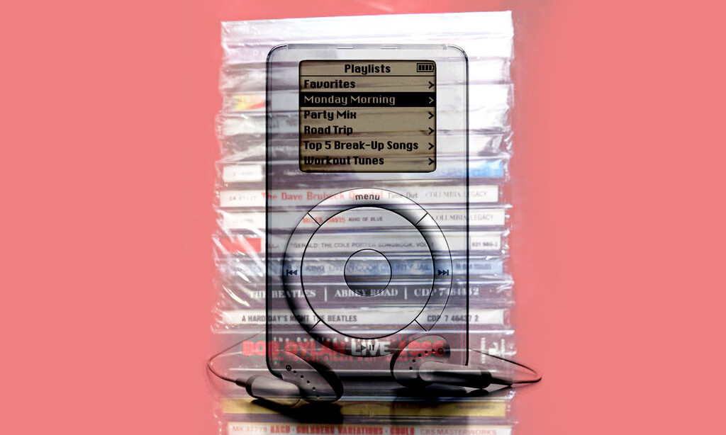Estos son los 20 CDs que Steve Jobs escogió personalmente para probar el iPod original. Los tuvo que acabar regalando