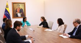 Delcy Rodríguez sostuvo una reunión con delegación de alto nivel del Banco Mundial este #15May