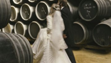 «El día de mi boda quiero ser esta persona», la novia que se inspiró en un elfo de Tolkien para su boda de película en una bodega centenaria
