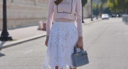 Aceptamos falda de encaje y camiseta como el uniforme de temporada de las expertas en moda