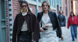 Acaba de llegar a Massimo Dutti el vestido midi bordado que las estilistas llevarán en los eventos de primavera