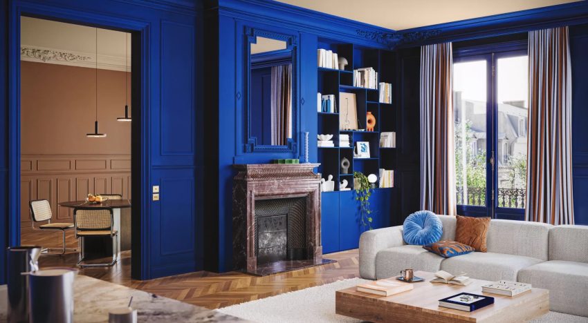 Del azul cielo al azul cobalto, ¿qué tonalidad elegir para tus paredes en 2027?