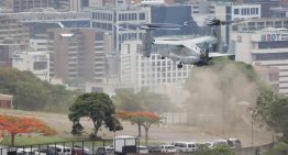 Así aterrizaron los Osprey V-22 en Caracas durante ejercicio de respuesta militar en embajada de EEUU (VIDEOS)