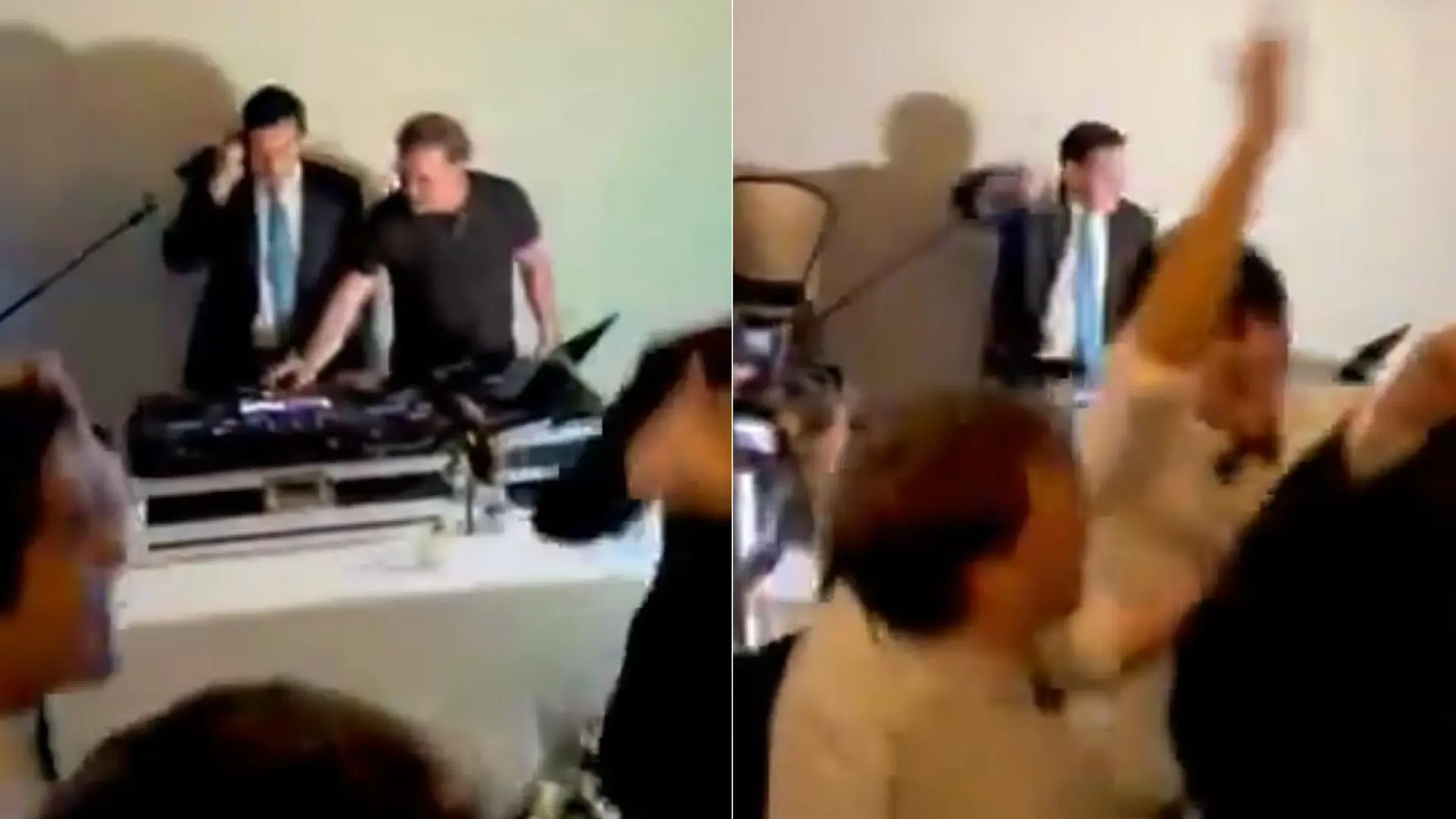 Pillan a Marco Rubio dándolo todo como DJ en una boda: «¡Vamos allá!»