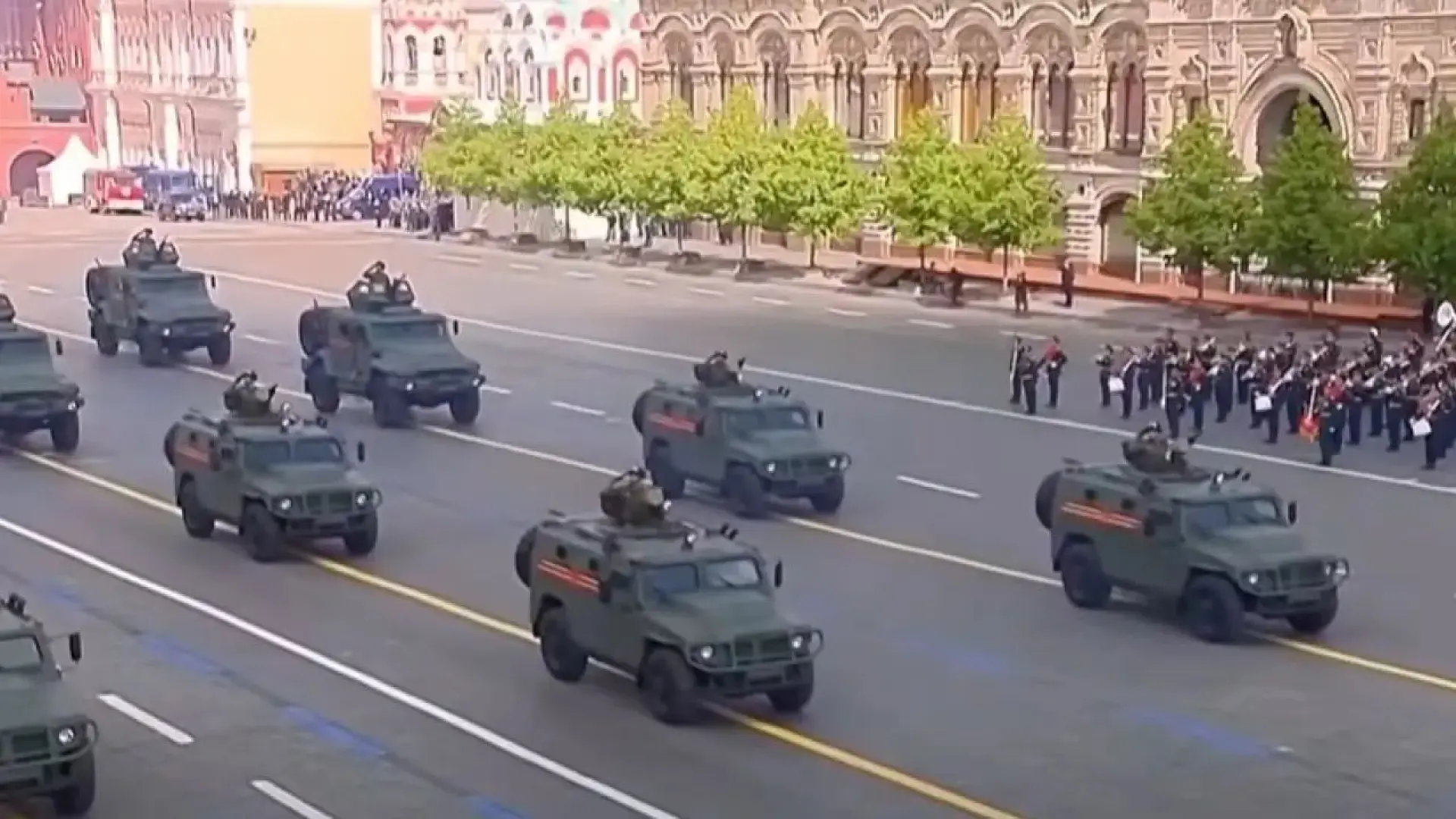 Rusia celebra el Día de la Victoria sin armamento pesado por primera vez desde 2007