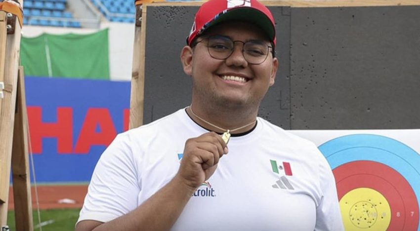 Sebastián García conquista Shanghái y le da a México el oro en la Copa del Mundo de Tiro con Arco 2026