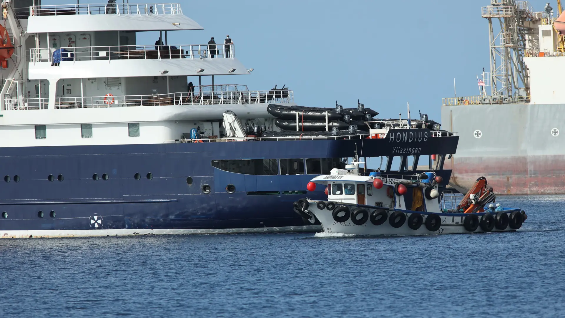 El MV Hondius repostará combustible este lunes y partirá al puerto de Róterdam en una travesía de 5 días