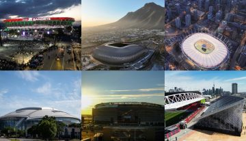 Los 16 estadios que albergarán los 104 partidos del Mundial 2026