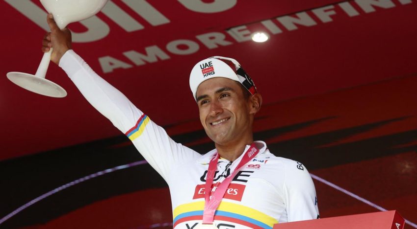 El ecuatoriano Jhonatan Narváez repite victoria en el Giro de Italia