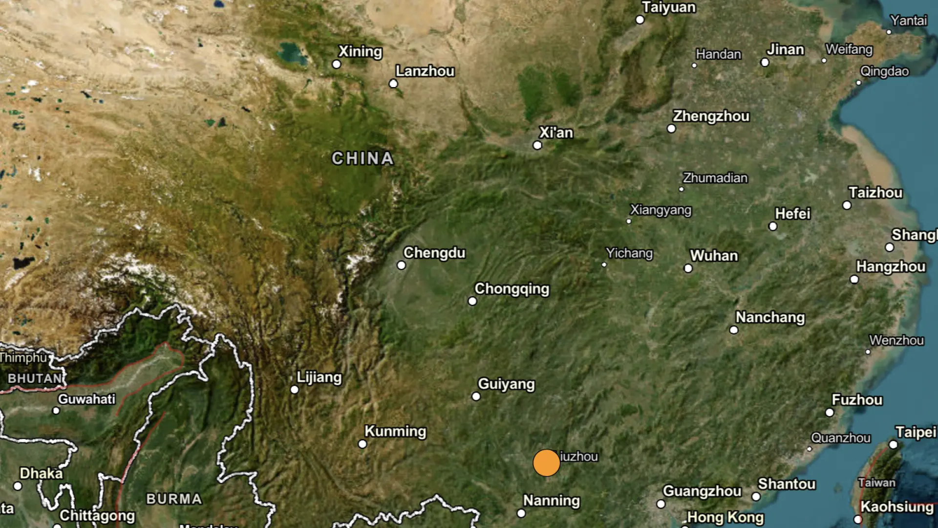 Un terremoto de magnitud 5,2 deja tres desaparecidos y cuatro heridos en el sur de China