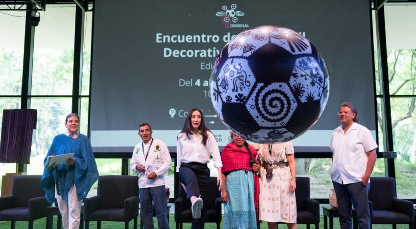 Secretaría de Cultura jugará “una cascarita” de futbol con artesanos