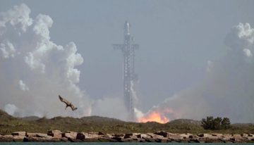 SpaceX lanza su última versión de su megacohete Starship