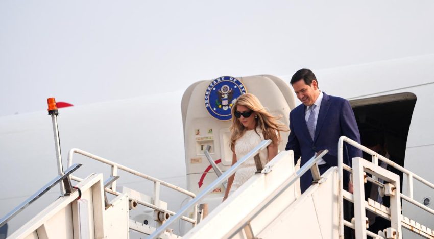 El secretario de Estado de EU, Marco Rubio, llega a la India para reunirse con Narendra Modi