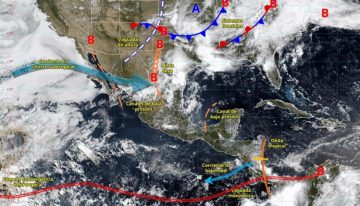 SMN pronostica tormentas eléctricas y granizo para la tarde de este domingo 24 de mayo