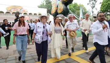 Clara Brugada inaugura Utopía “La Heróica”, en Venustiano Carranza, una de las más grandes de la ciudad y la primera en incorporar la Casa de Día para Adultos Mayores