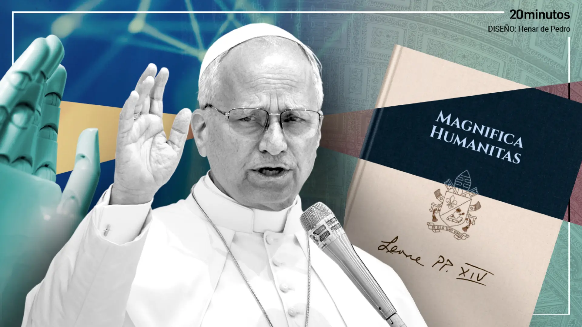 El papa León XIV advierte en su primera encíclica sobre los peligros de la IA, que «no es neutral» y se «concentra en pocas manos»