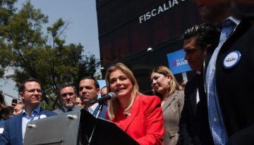 Maru Campos responde por escrito a la FGR; PAN reitera su apoyo