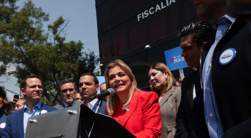 Maru Campos responde por escrito a la FGR; PAN reitera su apoyo