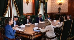 Sheinbaum se reúne con la presidenta del Banco Europeo de Inversiones, Nadia Calviño