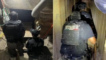 FGR descubre en Tijuana un narcotúnel que conecta a México con calles de EU