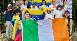 VIDEO: venezolanos alzaron la voz en Irlanda para denunciar que no ha terminado la represión chavista
