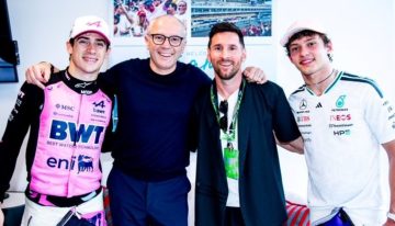 Messi, el talismán del Gran Premio de Miami: así fueron sus encuentros con el ganador Antonelli y con Colapinto que logró su mejor actuación en la Fórmula 1