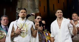 La última aventura de Oleksandr Usyk: el rey de los pesados pelea contra un kickboxer al pie de las pirámides de Egipto