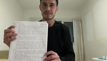 Mauricio Nievas, el arquero de Deportivo Madryn que volvió de la muerte y la premonición del cuaderno: «Mientras me reanimaban vi a mi papá y me dijo que no era mi momento»