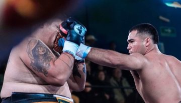 Karim Crücce demolió a Esteban Juárez en el primer round y pulverizó un viejo récord de Ringo Bonavena: es el campeón argentino más joven entre los pesados