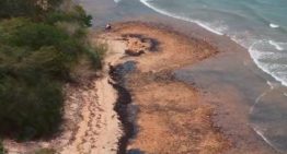 Chavismo activó operativo de emergencia en Güiria por derrame de crudo proveniente de Trinidad y Tobago