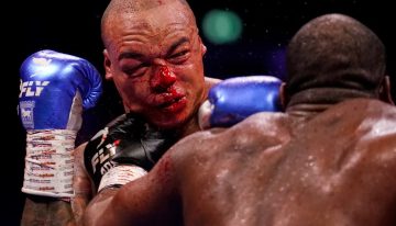 Daniel Dubois cayó a la lona dos veces pero le metió una mano brutal a Fabio Wardley, le sacó el invicto y vuelve a ser campeón de los pesados