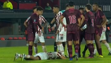 Instituto sacó a Lanús de la Copa Argentina, en una batalla que tuvo cuatro rojas y una patada criminal