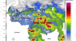 Inameh pronostica lluvias, nubosidad y tormentas eléctricas para este #24May en varias zonas de Venezuela