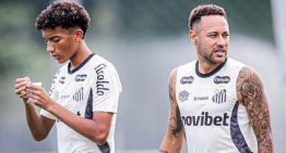 Escándalo en el Santos: acusan a Neymar de pegarle una fuerte patada y una cachetada al hijo de Robinho