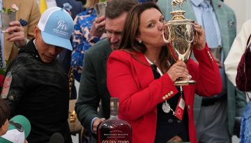 Un Derby de Kentucky para la historia: Cherie DeVaux se convirtió en la primera mujer en ganar como entrenadora con Golden Tempo