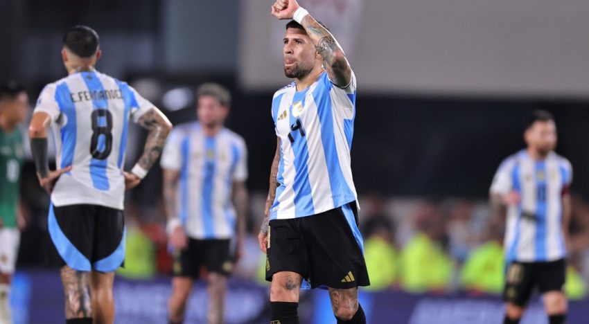 La AFA le pidió formalmente a la FIFA la amnistía para que Nicolás Otamendi pueda jugar en el debut del Mundial 2026