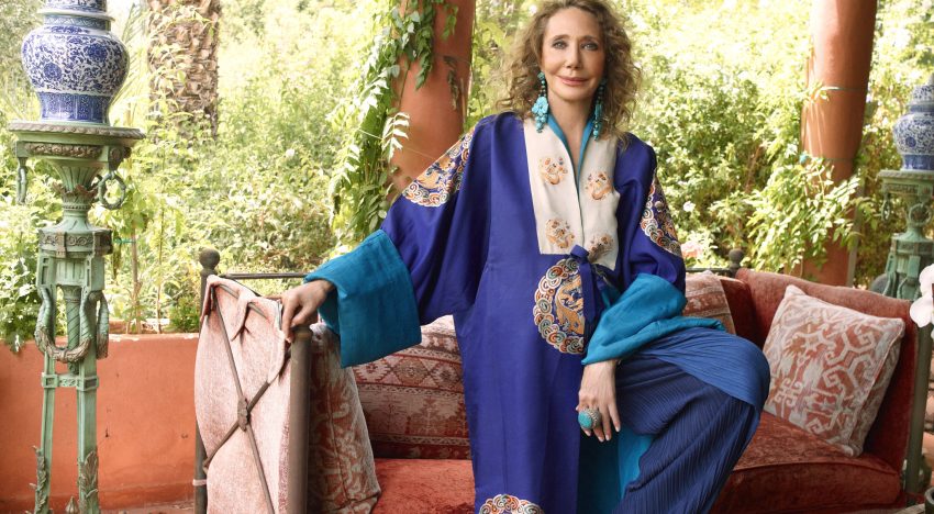 Así fue el día en el que Marisa Berenson nos recibió en exclusiva en su exclusiva casa de Marrakech
